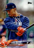 2018 Mookie Betts Topps Series 1 SP VARIATION #140 Boston Red Sox
