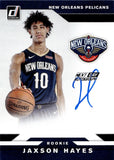 2019-20 Jaxson Hayes Panini Donruss NEXT DAY ROOKIE AUTO AUTOGRAPH #ND-JXH New Orleans Pelicans