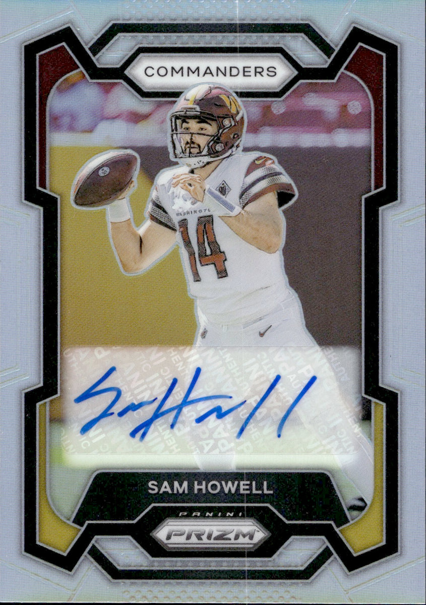 2023 Sam Howell Panini Prizm AUTO AUTOGRAPH #300 Washington Commanders