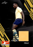 2023 Pelé Leaf Goal Soccer Jersey Relic #J-13 Brazil HOF