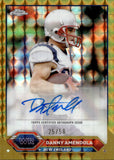 2023 Danny Amendola Topps Composite GOLD GEOMETRIC REFRACTOR AUTO 25/50 AUTOGRAPH #TCA-DME New England Patriots