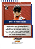 2025 Santino Ferrucci Panini Donruss Racing SIGNATURE SERIES AUTO AUTOGRAPH #SS-SFR