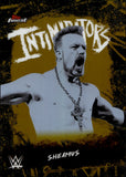 2025 Sheamus Topps Finest WWE INTIMIDATORS GOLD REFRACTOR 32/50 #INT-SM Monday Night Raw