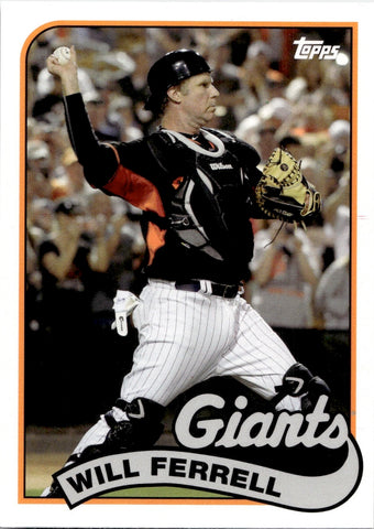 2015 Will Ferrell Topps Archives #WF-8 San Francisco Giants