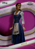 2025 Belle Topps Chrome Disney PINK REFRACTOR 195/250 #129 Beauty and the Beast