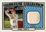 2021 Mike Trout Topps Heritage CLUBHOUSE COLLECTION BAT RELIC #CCR-MT Anaheim Angels