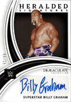 2022 Superstar Billy Graham Panini Immaculate WWE HERALDED SIGNATURES AUTO 61/99 AUTOGRAPH #HS-SBG WWE Legend