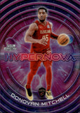 2025-26 Donovan Mitchell Topps Cosmic Chrome HYPERNOVA #HN-15 Cleveland Cavaliers