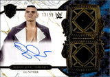 2025 Gunther Topps Royalty WWE REGALIA DUAL SHIRT AUTO 13/99 AUTOGRAPH RELIC #RES-GNR Monday Night Raw