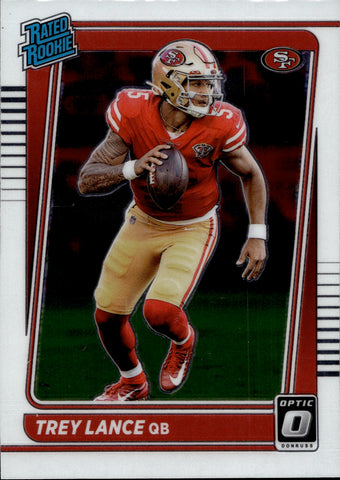 2021 Panini Rookies and Stars Trey Lance Draft Class 49ers DC-3