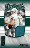 2022 Dan Marino Mark Duper Donruss Elte THROWBACK THREADS DUAL PATCH 01/25 RELIC #TTD-9 Miami Dolphins