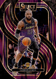 2024-25 LeBron James Panini Select PURPLE FLASH PREMIER LEVEL 172/249 #111 Los Angeles Lakers