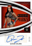 2022 Queen Zelina Panini Immaculate MODERN MARKS AUTO 28/99 AUTOGRAPH #MM-QZL Monday Night Raw