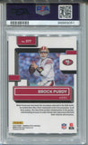 2022 Brock Purdy Donruss Optic RATED ROOKIE RC PSA 9 #277 San Francisco 49ers 9051