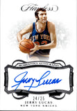 2018-19 Jerry Lucas Panini Flawless MOMENTOUS SILVER AUTO 24/25 AUTOGRAPH #FA-JLC New York Knicks