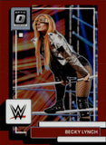 2023 Becky Lynch Panini Chronicles WWE DONRUSS OPTIC RED 093/199 #368 Monday Night Raw