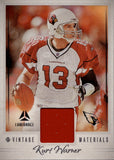 2023 Kurt Warner Panini Luminance VINTAGE MATERIALS JERSEY Arizona Cardinals #VM-10