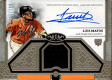 2024 Luis Matos Topps Tier One ROOKIE JERSEY AUTO 165/199 AUTOGRAPH RELIC #T1AR-LM San Francisco Giants