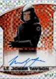 2020 Michael Jibson as LT. Jober Tavson Autograph Topps Chrome Star Wars Perspectives #A-MJ X-FRACTOR AUTO
