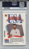 1991-92 P.J. Carlesimo Skybox PSA 9 #541 Team USA 2349