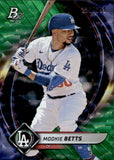 2022 Mookie Betts Bowman Platinum EMERALD ICE FOILBOARD 232/299 #11 Los Angeles Dodgers