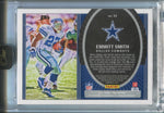 2021 Emmitt Smith Panini One BRONZE QUAD JERSEY AUTO 05/10 AUTOGRAPH RELIC #52 Dallas Cowboys HOF