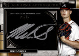 2021 Mike Soroka Topps Museum Collection ARCHIVAL SILVER INK AUTO 20/25 AUTOGRAPH #AA-MSO Atlanta Braves