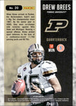 2015 Drew Brees Panini Prizm Draft Picks STAINED GLASS #20 New Orleans Saints