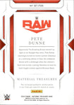 2024 Pete Dunn Panini National Treasures SHIRT 73/99 RELIC #MT-PDN Monday Night Raw