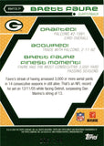 2006 Brett Favre Topps Finest MOMENTS GREEN REFRACTOR 006/199 #BF17 Green Bay Packers HOF