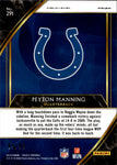 2019 Peyton Manning Panini Select FIELD LEVEL TRI-COLOR 89/99 #291 Indianapolis Colts