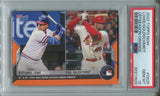 2022 Paul Goldschmidt Nathaniel Lowe Topps Now OFFSEASON ORANGE 2/5 PSA 10 #OS25 St. Louis Cardinals Texas Rangers 1929