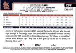 2025 Michael Siani Topps Series 1 TRUE PHOTO #289 St. Louis Cardinals