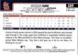 2025 Michael Siani Topps Series 1 TRUE PHOTO #289 St. Louis Cardinals