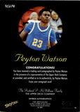 2023 Peyton Watson Upper Deck Goodwin Champions ROOKIE 1996-97 SKYBOX AUTO AUTOGRAPH #96SA-PW Denver Nuggets