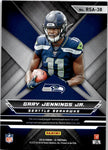 2019 Gary Jennings Jr. Panini XR ROOKIE SWATCH BLUE PATCH JERSEY AUTO 35/49 Seattle Seahawks #RSA-38