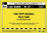 2025 Cam Smith Topps 1990 DESIGN ROOKIE JERSEY RELIC RC #90RU-CS Houston Astros