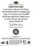 2009 Ken Griffey Jr. Upper Deck Goodwin Champions JERSEY RELIC #GCM-GR Seattle Mariners HOF