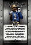 2023 J. Michael Sturdivant Leaf Trinity STEEL PINK ROOKIE AUTO 04/25 AUTOGRAPH #SA-JMS Florida Gators