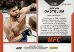 2021 Kelvin Gastelum Panini Prizm UFC ORANGE 40/99 #161 Middleweight