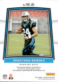 2024 Jonathon Brooks Panini Certified ROOKIE MIRROR BLUE PATCH AUTO 67/99 AUTOGRAPH RELIC #FMS-JBS Carolina Panthers