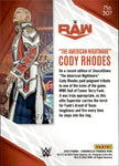 2023 "The American Nightmare" Cody Rhodes Panini Chronicles Phoenix PURPLE 47/49 #307 Monday Night Raw