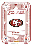 2025 Brock Purdy Donruss Elite ELITE DECK 760/799 #18 San Francsico 49ers