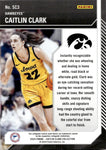 2024 Caitlin Clark Panini Collection CONTENDERS SCHOOL COLORS ROOKIE RC #SC3 Indiana Fever