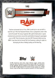 2025 Karrion Kross Topps Chrome WWE ORANGE GEOMETRIC REFRACTOR 19/25 #192 Monday Night Raw