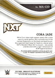 2024 Cora Jade Panini Immaculate WWE SHIRT AUTO 44/99 AUTOGRAPH RELIC #MA-CJD NXT