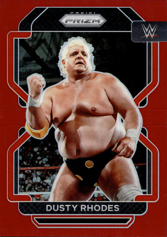 2022 Dusty Rhodes Panini Prizm WWE RED 029/299 #175 WWE Legend