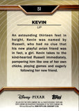 2025 Kevin Topps Disney Pixar Gold GOLD MINI-DIAMOND ETCH REFRACTOR 01/50 #51 UP