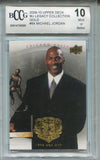 2009-10 Michael Jordan Upper Deck MJ LEGACY COLLECTION GOLD BCCG 10 #84 Chicago Bulls HOF 6595