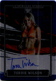 2022 Torrie Wiloson Panini Impeccable WWE PURPLE STAINLESS STARS AUTO 24/75 AUTOGRAPH #SS-TWL WWE HOF
